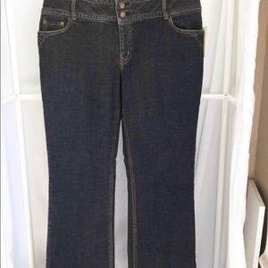 NWT- CAbi Contemporary Fit Bootcut Jeans Sz 14